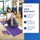 Pure Encapsulations O.N.E. Multivitamin etiqueta con ingredientes clave