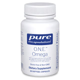 Pure Encapsulations O.N.E. Omega: cápsulas blandas de alto contenido en EPA/DHA para bienestar diario.