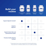Pure Encapsulations Pancreatic Enzyme Formula, símbolo sin gluten, apta para dietas.