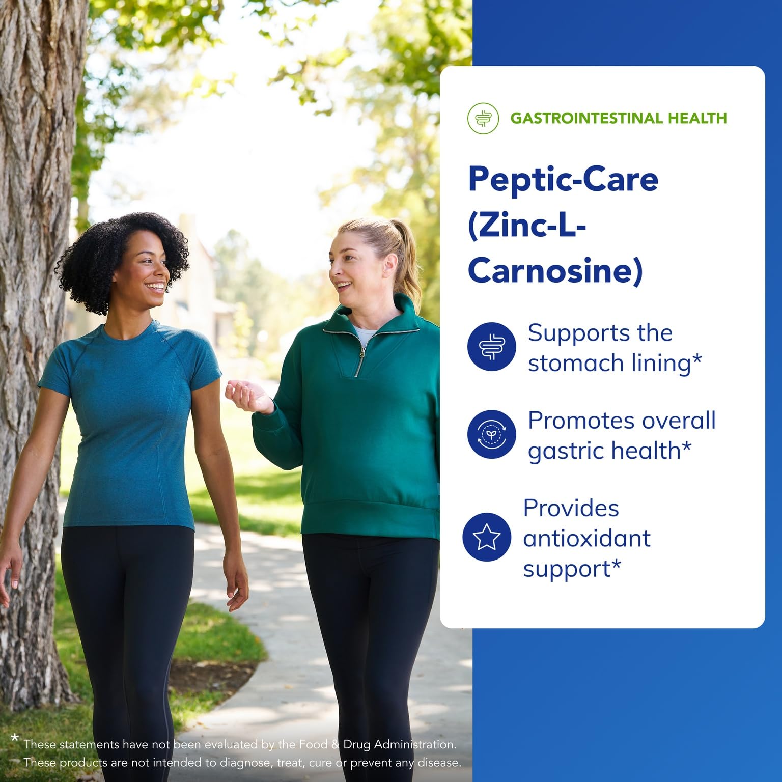 Pure Encapsulations Peptic-Care cápsulas de 60 unidades, consumo diario recomendado.
