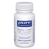 Pure Encapsulations Peptic-Care frasco frontal, apoyo para la salud gástrica diaria.