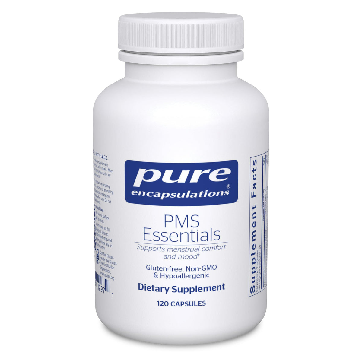 Pure Encapsulations PMS Essentials: cápsulas para confort diario.