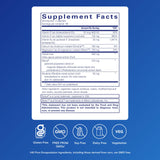 Pure Encapsulations PMS Essentials, frente del bote para ver la etiqueta.