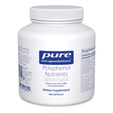 Pure Encapsulations Polyphenol Nutrients, botella de 180 cápsulas, soporte diario para la salud celular.