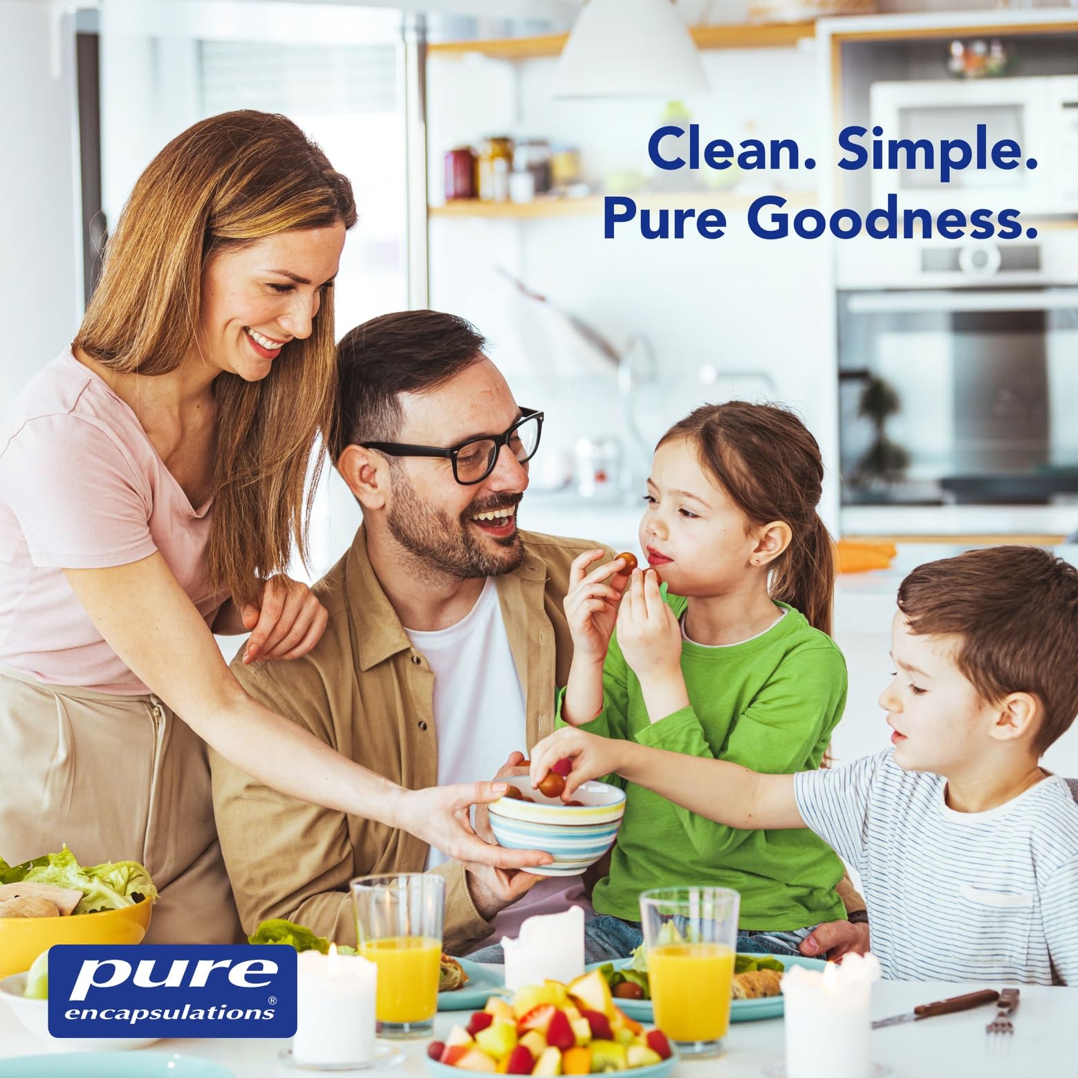 Pure Encapsulations Poly-Prebiotic cápsulas dentro del frasco