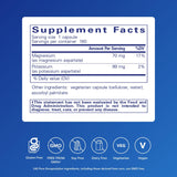 Pure Encapsulations Potasio-Magnésio (Aspartato) en cápsulas, favorece función nerviosa y muscular.