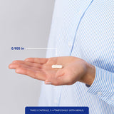 Etiqueta de Pure Encapsulations Potasio-Magnésio (Aspartato), garantía de pureza y ausencia de alérgenos.