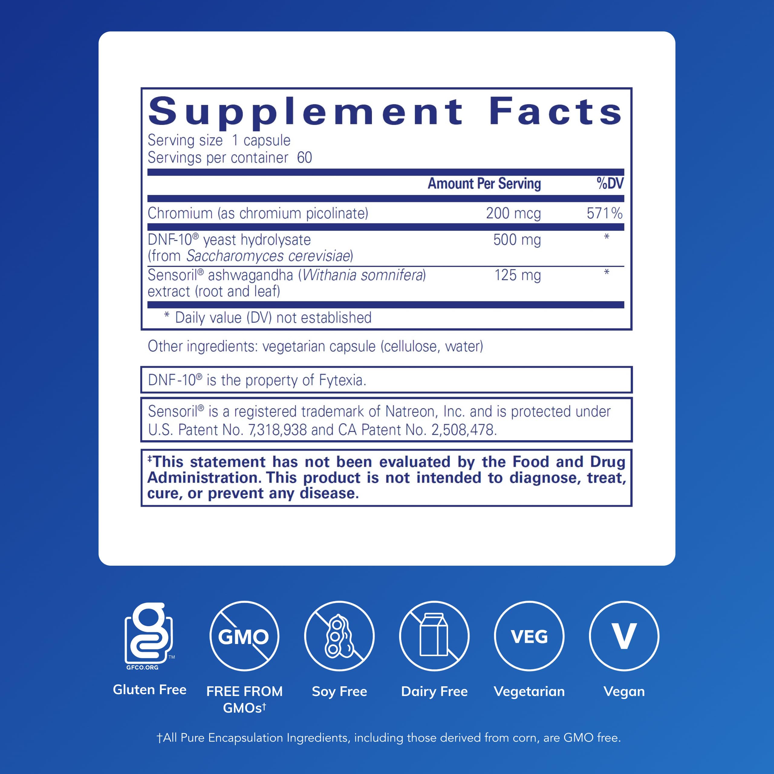 Pure Encapsulations PureLean Satiety: caja que facilita la toma diaria de cápsulas