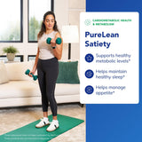 Pure Encapsulations PureLean Satiety: frasco transparente con cápsulas para consumo diario