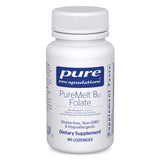 PureEncapsulations PureMelt B12 Folate, pastilla para chupar con sabor agradable, uso diario