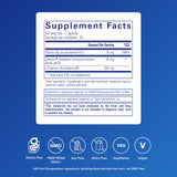 Pure Encapsulations Rapid Calm etiqueta legible con información de uso e ingredientes.