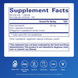 Pure Encapsulations Resveratrol, cápsulas visibles para apoyo antioxidante diario.