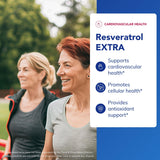 Pure Encapsulations Resveratrol EXTRA: cápsulas fáciles de tragar para uso diario.