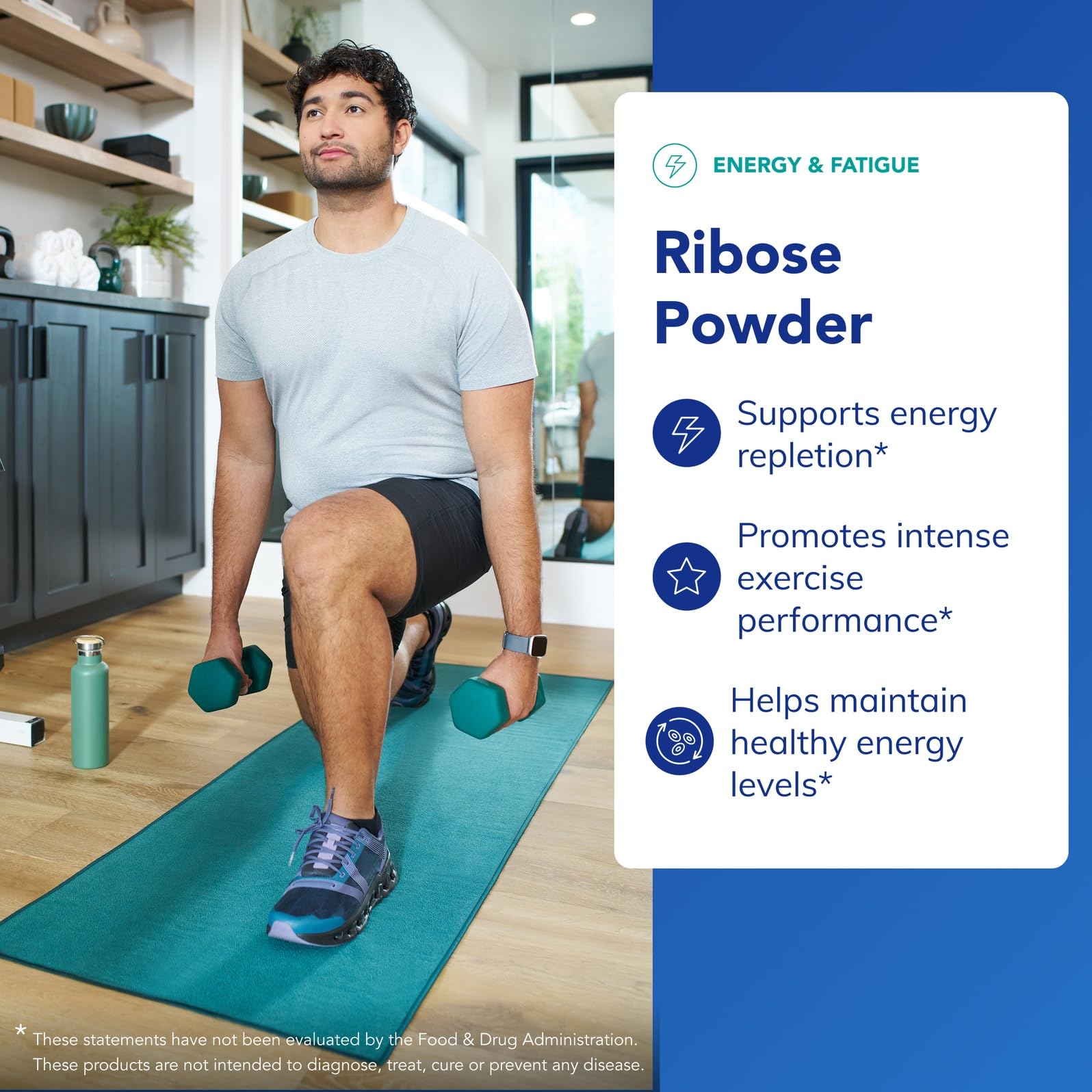 Pure Encapsulations Ribosa: apoyo al metabolismo energético durante el ejercicio