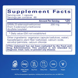 Pure Encapsulations SAMe botella de 60 cápsulas para uso diario.