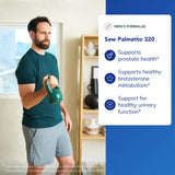 Cápsulas blandas de Saw Palmetto 320 para ingesta diaria cómoda.