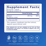 Pure Encapsulations Selenium Citrato: toma diaria para salud celular y protección antioxidante.