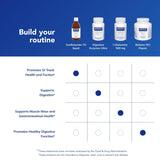 Pure Encapsulations SunButyrate-TG líquido, ingredientes premium libres de gluten y alérgenos.