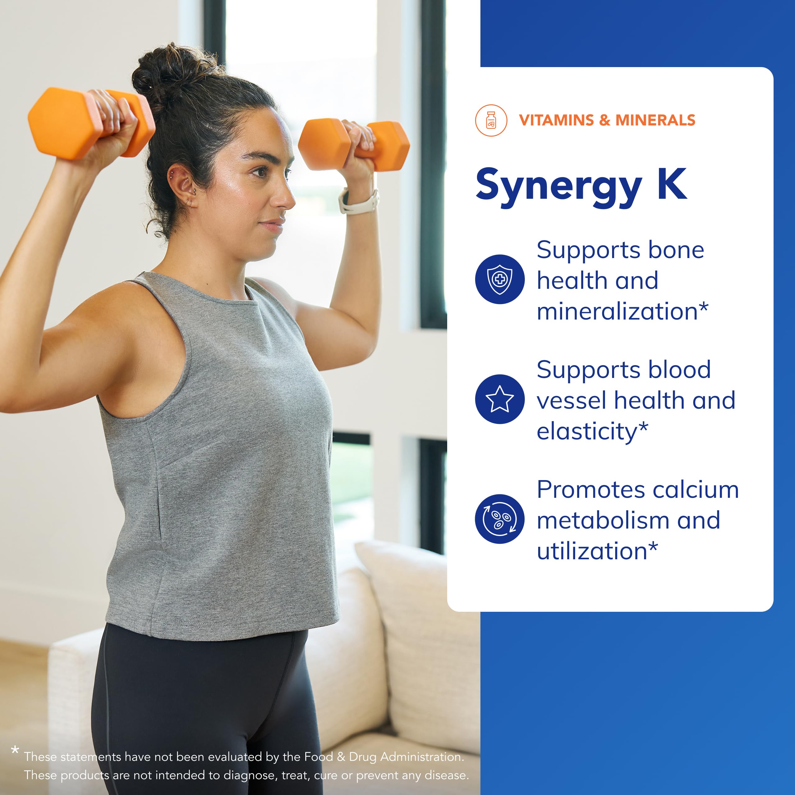 Etiqueta de Synergy K con información clara para seguimiento