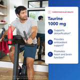 Cápsulas de Taurina 1000 mg de Pure Encapsulations, ingesta diaria cómoda.