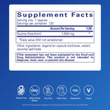 Etiqueta de Taurina 1000 mg de Pure Encapsulations, ingredientes limpios y aptos para dietas.