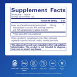 Pure Encapsulations te verde descafeinado EGCG alto, cápsulas fáciles de tomar para bienestar.