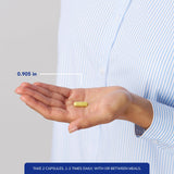 Tapa sellada de Pure Encapsulations Th1 Support, seguridad y frescura.