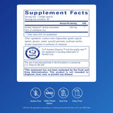 Pure Encapsulations Ubiquinol-QH, etiqueta frontal, destaca ingrediente activo para la salud cardíaca.