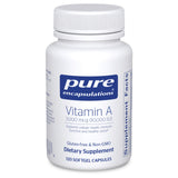 Pure Encapsulations Vitamina A, cápsula blanda de 3000mcg para visión y sistema inmune