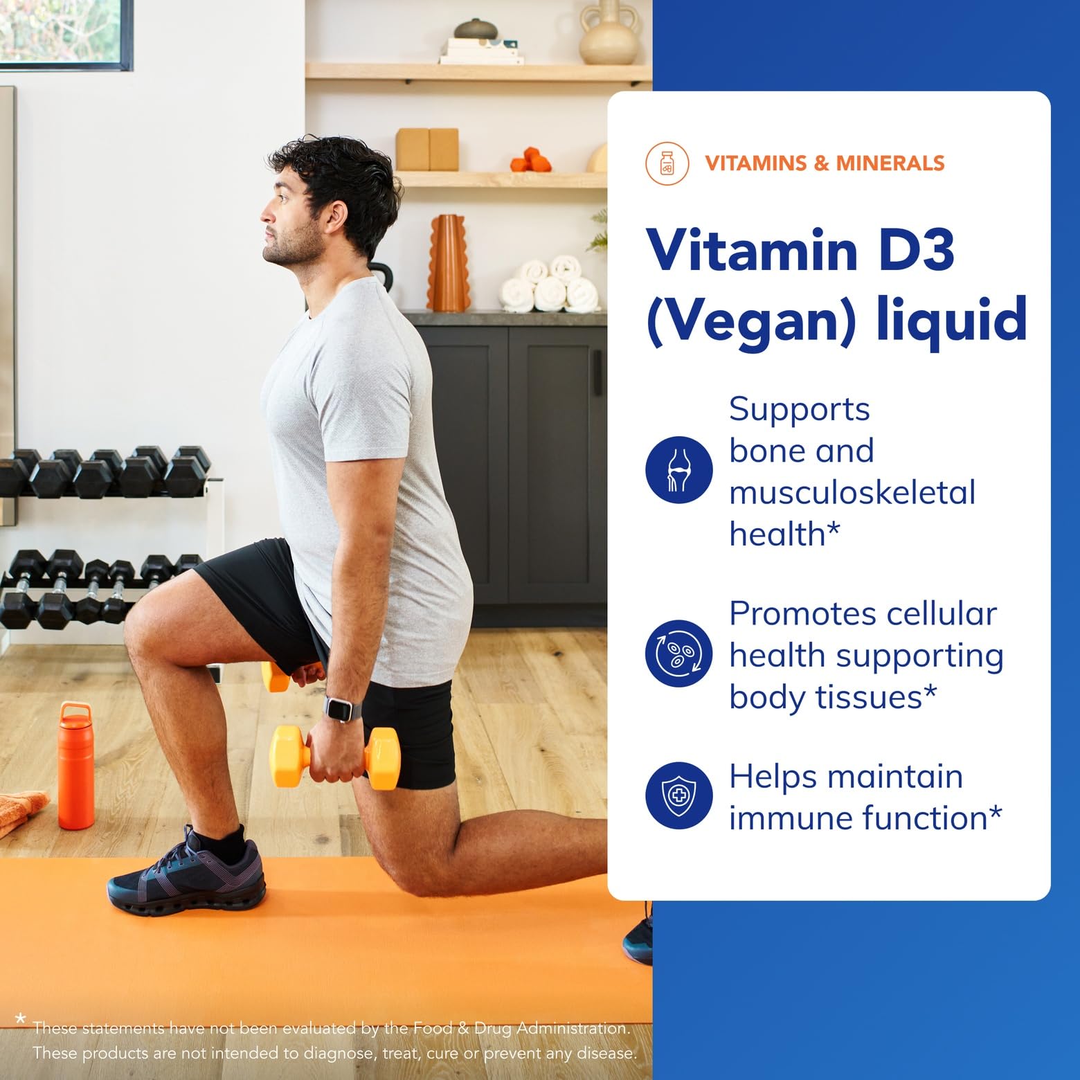 Pure Encapsulations Vitamina D3 vegana, etiqueta de calidad