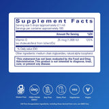 Pure Encapsulations Vitamina D3 vegana, gotero práctico para dosis diarias