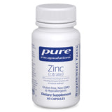 Pure Encapsulations Zinc Citrato: cápsula de 30 mg para soporte diario