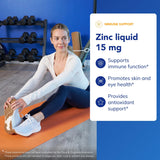 Pure Encapsulations Zinc Liquid 15 mg, gotero medidor para dosis precisas