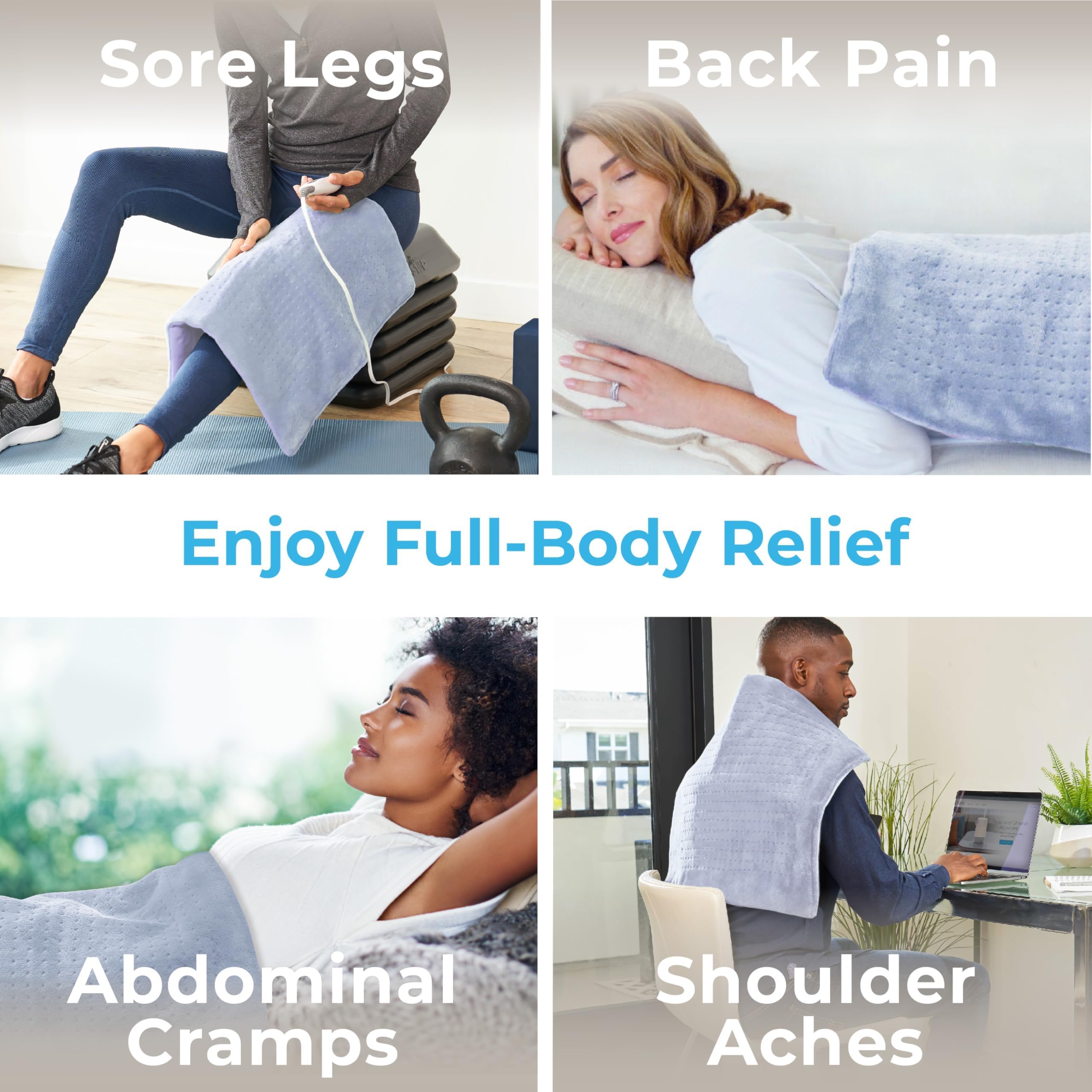 Pure Enrichment PureRelief 6 niveles de calor para mayor personalización