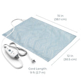 Cable de 9 pies de Pure Enrichment PureRelief Express Cerulean Diamond para mayor flexibilidad.