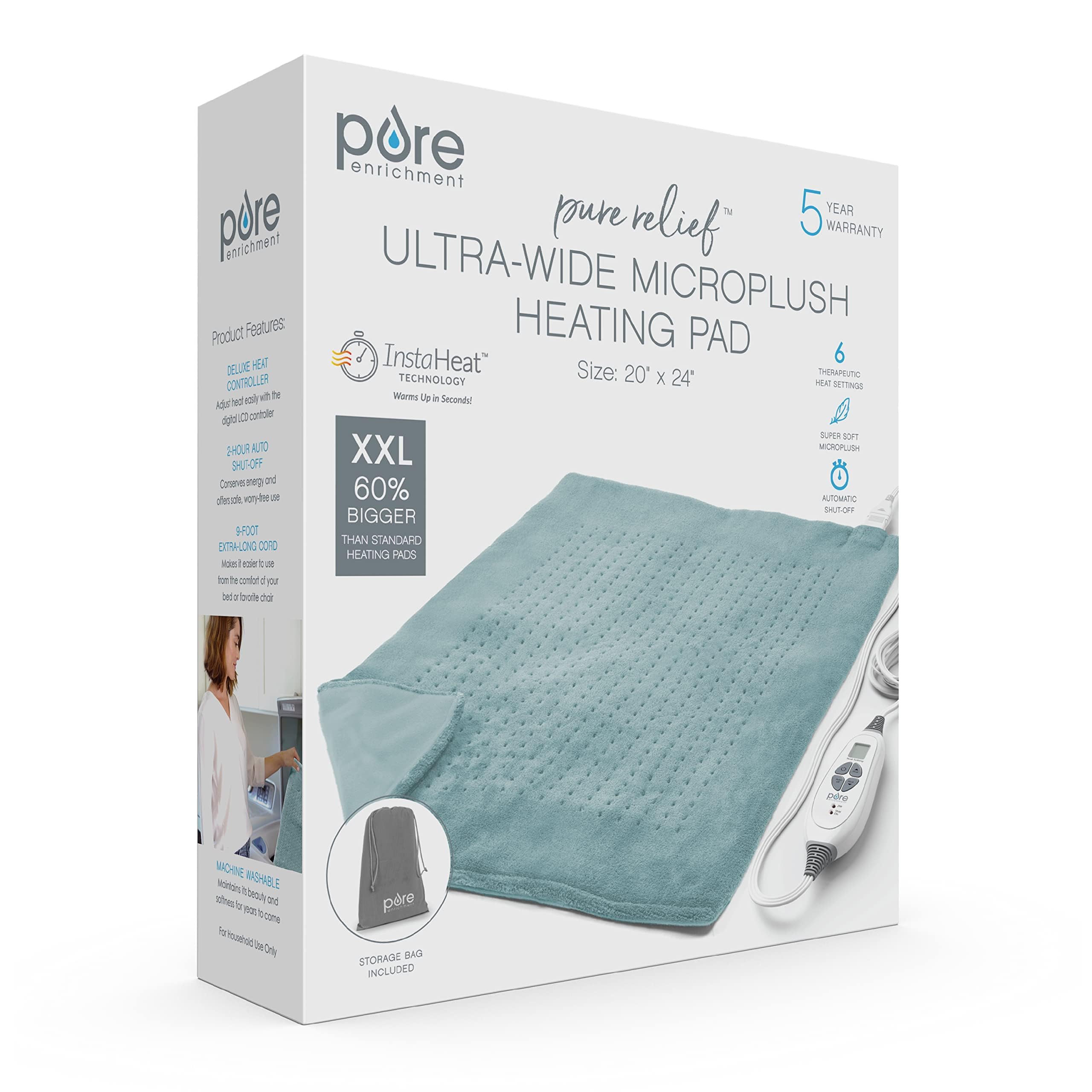 Pure Enrichment PureRelief, funda lavable y garantía de 5 años.