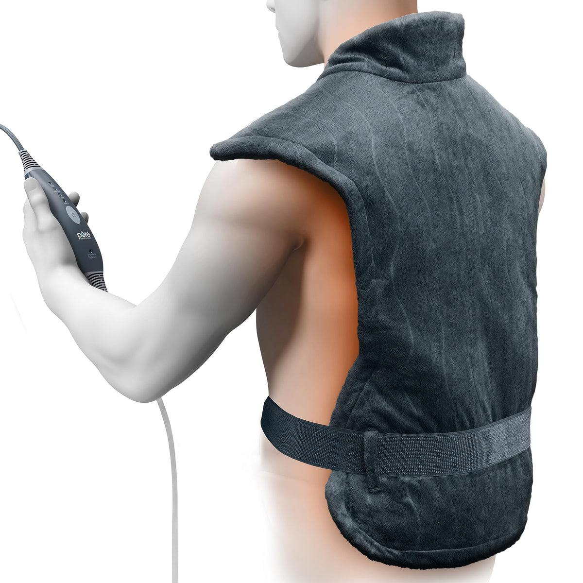 Pure Enrichment PureRelief Pro cubre espalda y cuello para confort muscular.