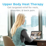 Control LED ergonómico de PureRelief XL para ajustar temperaturas