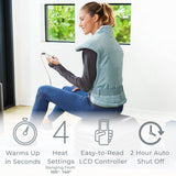 Detalle de tejido micromink suave de PureRelief XL