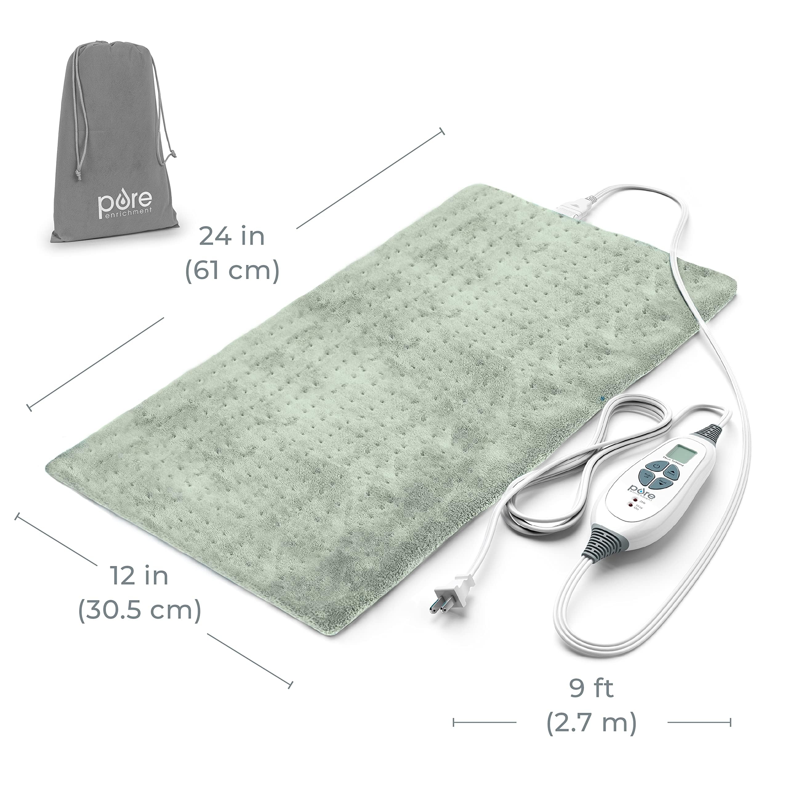 Uso versátil de PureRelief XL en cama o sofá