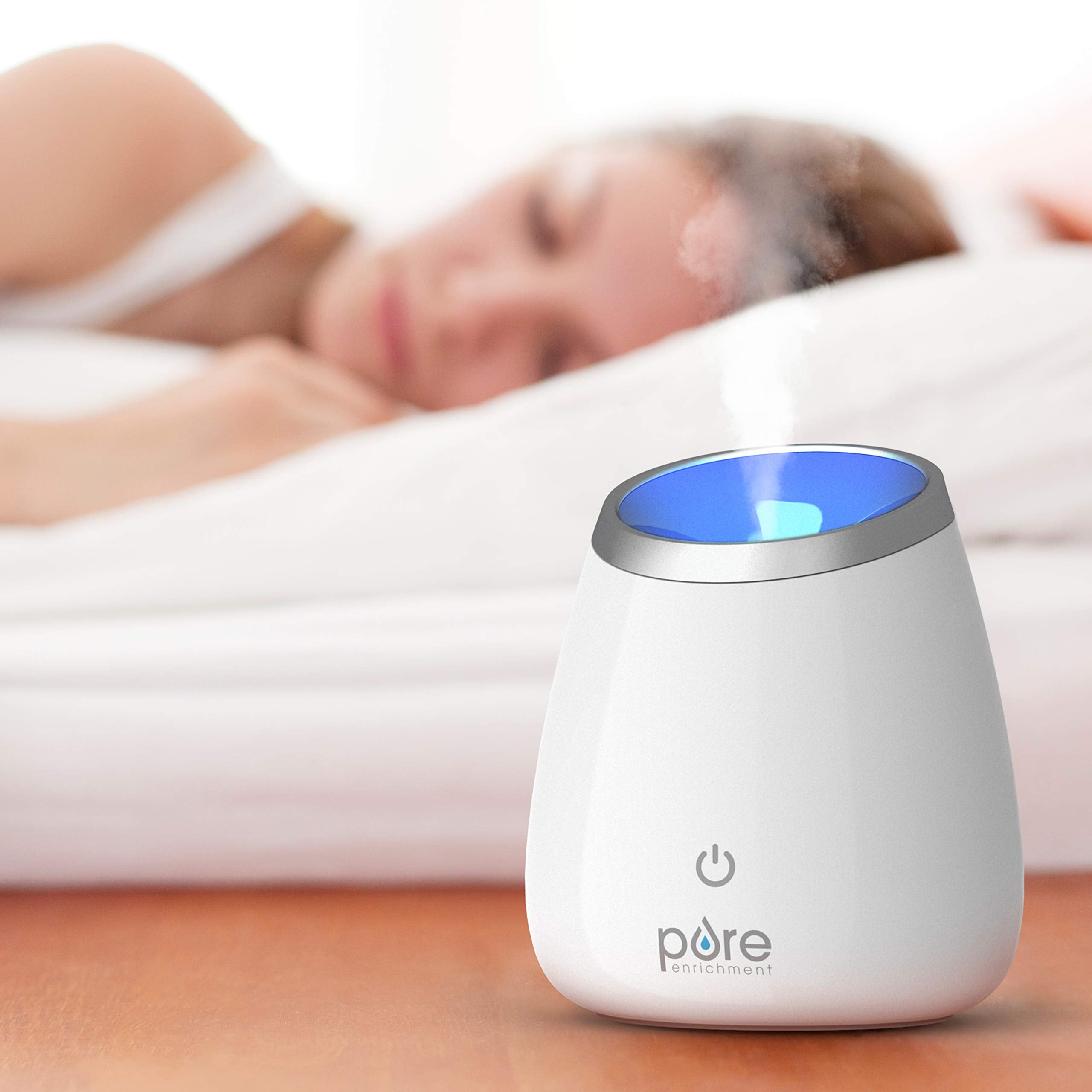 Pure Enrichment PureSpa Deluxe, iluminación ambiental con cambio de color para relajación