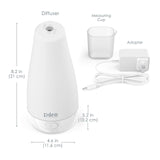 Pure Enrichment PureSpa: diseño compacto ideal para dormitorio o sala.