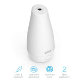 Pure Enrichment PureSpa: iluminación ambiental de colores opcional para ambiente relajante.