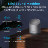 Pure Enrichment Wave Mini, lluvia: ideal para concentración o relajación en casa.