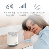 Pure Enrichment Wave Mini: noche de verano, crea ambiente calmante para dormir.