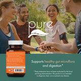 Pure Essence Candex enzimas digestivas destacadas para equilibrio intestinal suave.