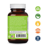 Pure Essence Labs AllerFree: etiqueta detallada con ingredientes naturales para la salud nasal.