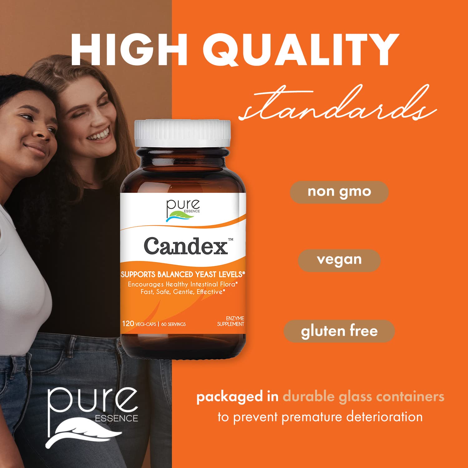 Cápsulas Candex en toma fácil para la rutina diaria.