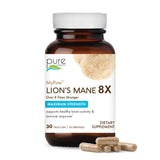 PURE ESSENCE LABS MyPure Lion's Mane 8X: botella para enfoque y claridad