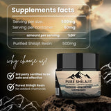 Pure Himalayan Shilajit, 85 minerales: apoyo a la energía y balance.